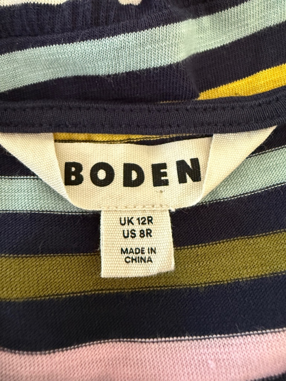 Boden Emma Tiered Jersey Maxi Dress – US 8 Colorful Short Sleeves - Picture 9 of 12
